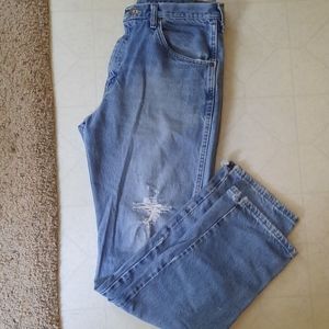 High Waisted Wranglers